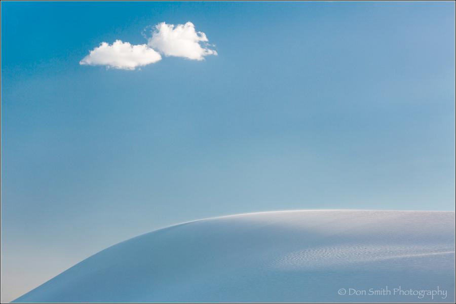 Coulds Over Dune, White Sands, New Mexico