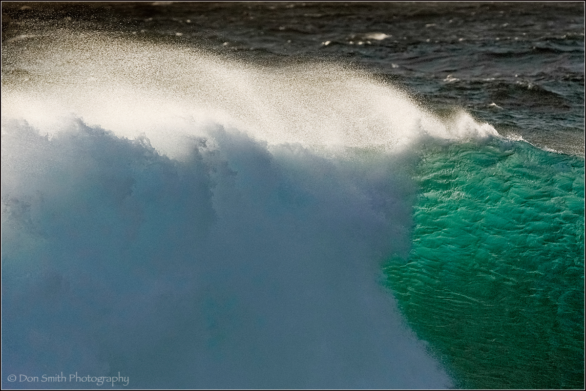 Crashing Turquoise Wave